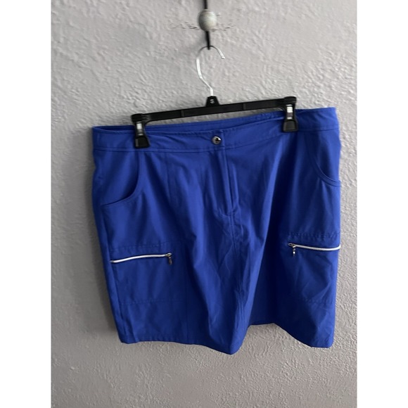 Zenergy By Chico’s Pants - Zenergy By Chics Skorts Blue‎ Womens Size 2 Pockets